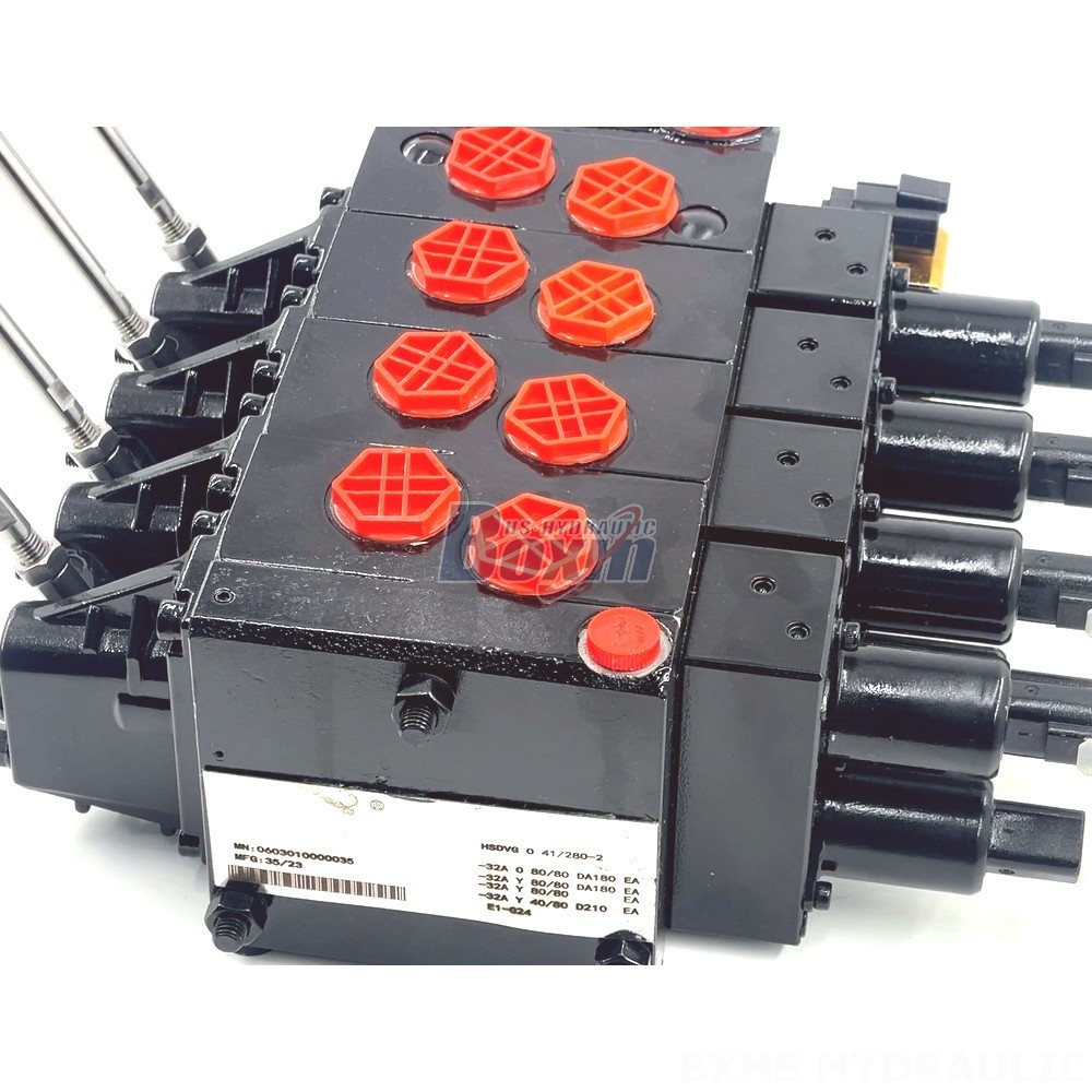 Hydraulic Excellence: HSDVG32 4-Spool Manual and Proportional Control Valves detail image